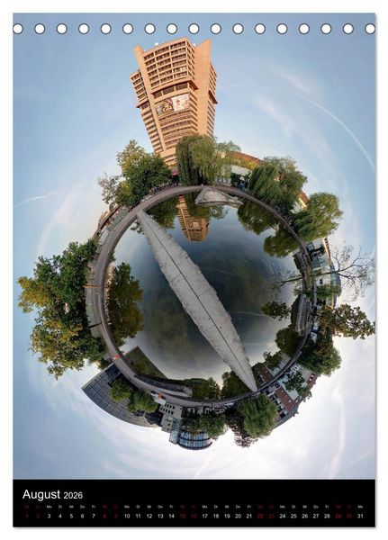 Produktbild: Planet Hannover (Tischkalender 2026 DIN A5 hoch), CALVENDO Monatskalender