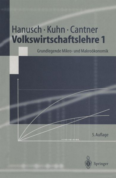 Produktbild: Volkswirtschaftslehre 1