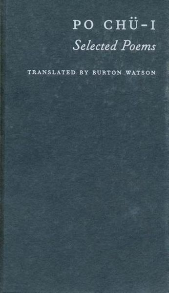 Produktbild: Watson, B: Po Ch&uuml;-i - Selected Poems