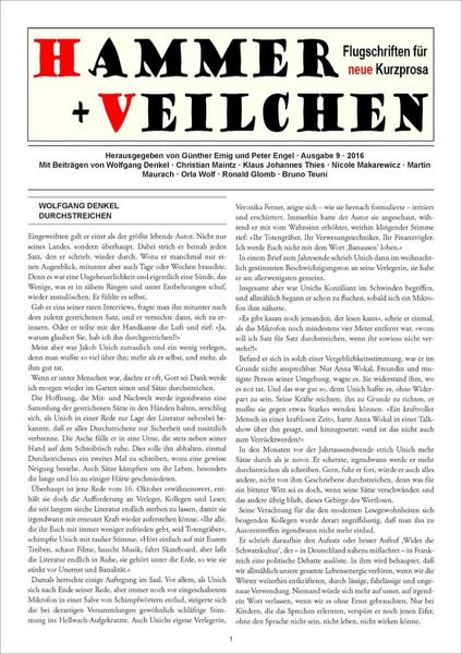 Produktbild: Hammer + Veilchen Nr. 9