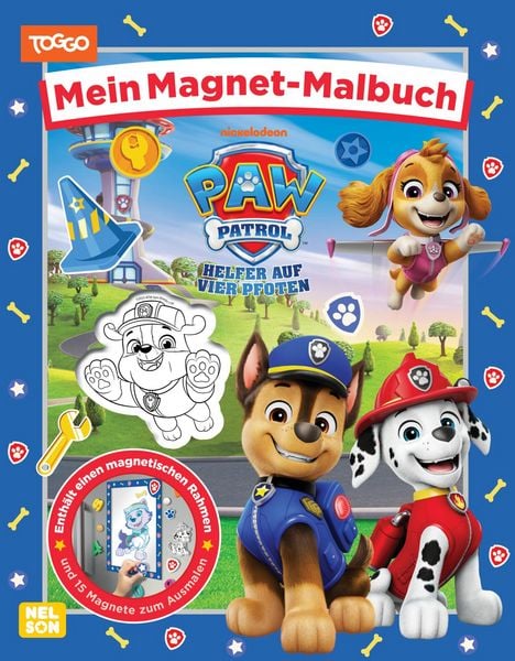 Produktbild: PAW Patrol Kindergartenheft: Mein Magnet-Malbuch