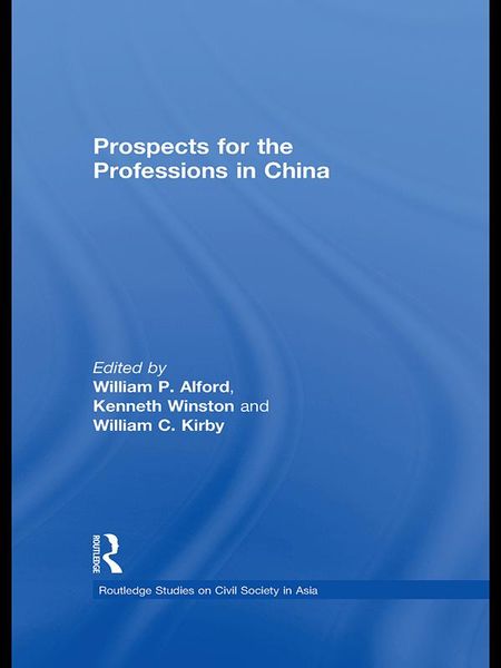 Produktbild: Prospects for the Professions in China