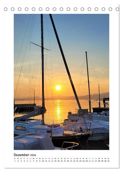 Produktbild: LAKE GARDA DerGardasee: Sirmione und Bardolino (Tischkalender 2026 DIN A5 hoch), CALVENDO Monatskalender