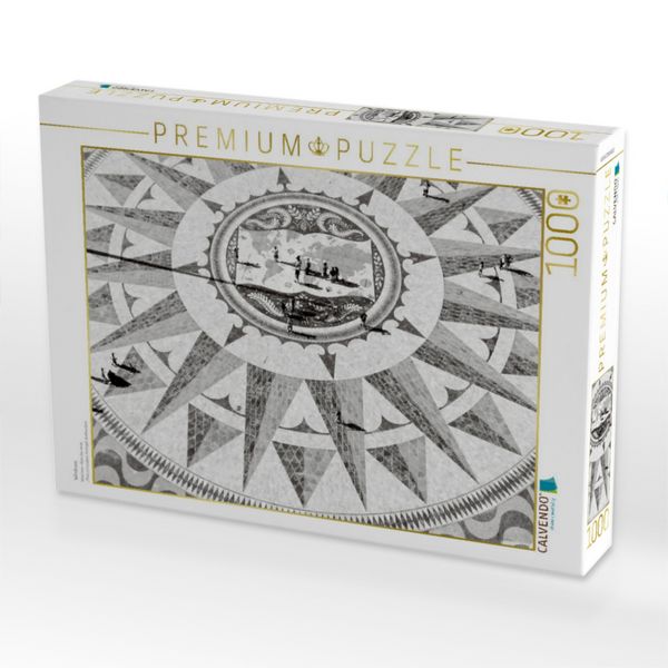 Produktbild: CALVENDO Puzzle Windrose | 1000 Teile Lege-Gr&ouml;&szlig;e 64x48cm Foto-Puzzle f&uuml;r gl&uuml;ckliche Stunden