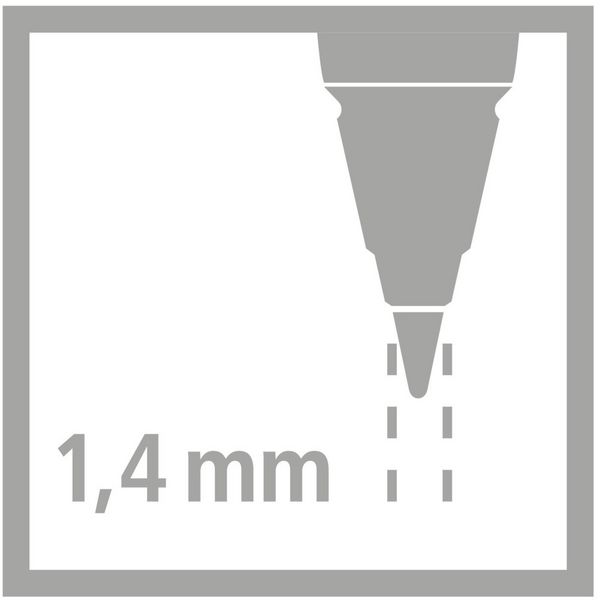 Produktbild: STABILO Druckbleistift EASYergo 1.4 HB LH blau/neonorange Blister