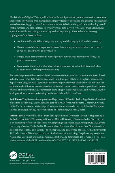 Produktbild: Blockchain and Digital Twin Applications in Smart Agriculture