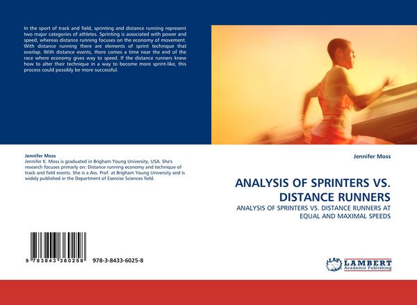 Produktbild: ANALYSIS OF SPRINTERS VS. DISTANCE RUNNERS