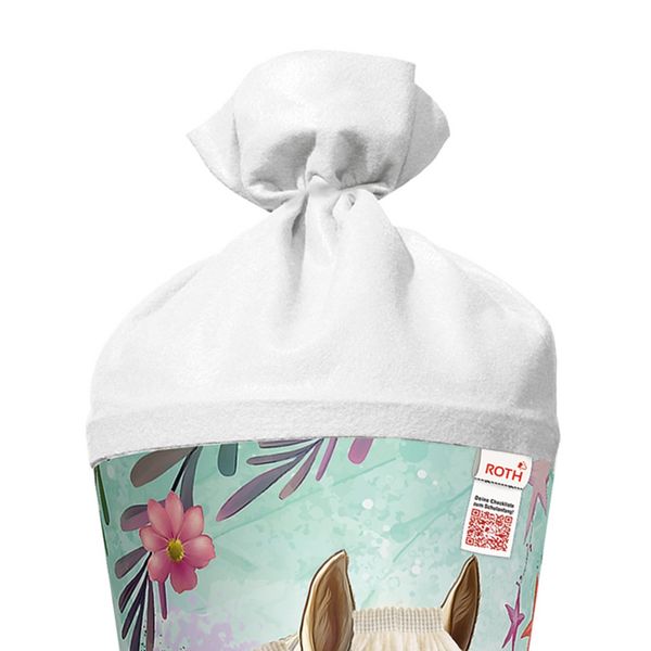 Produktbild: Motivschult&uuml;te 70 cm, Pferd Bella, Wollm&auml;hne