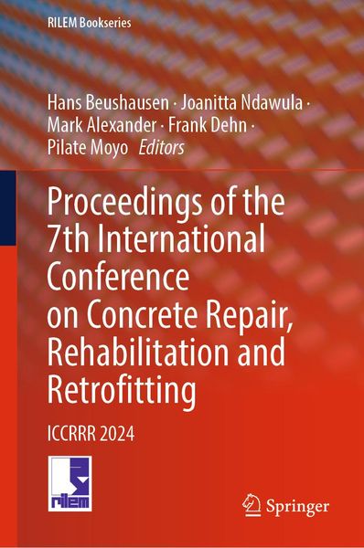 Produktbild: Proceedings of the 7th International Conference on Concrete Repair, Rehabilitation and Retrofitting