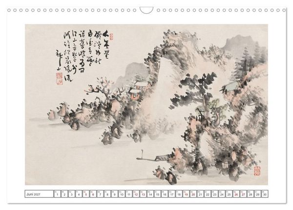 Produktbild: Yoshitsugu Haizan (Wandkalender 2027 DIN A3 quer), CALVENDO Monatskalender