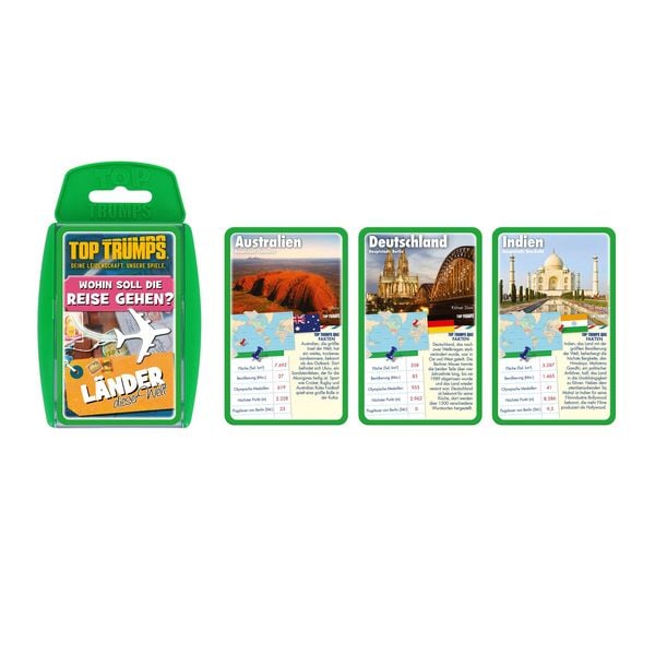 Produktbild: Top Trumps L&auml;nder der Welt