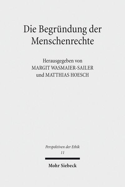 Produktbild: Die Begr&uuml;ndung der Menschenrechte