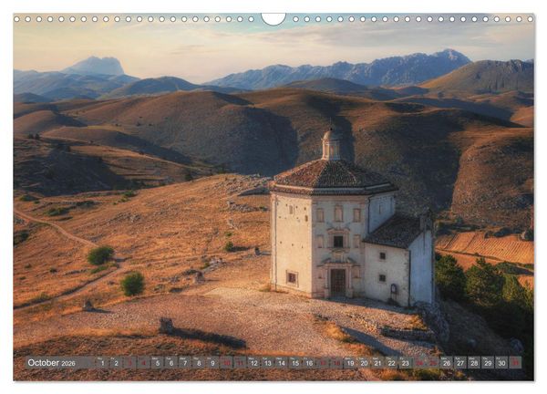 Produktbild: Abruzzo - The wild heart of Italy. (Wall Calendar 2026 DIN A3 landscape), CALVENDO 12 Month Wall Calendar