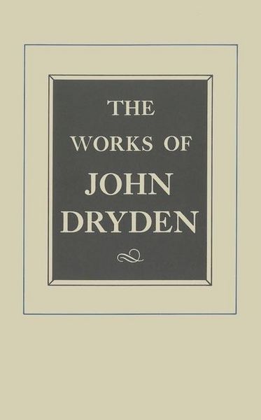Produktbild: Dryden, J: Works of John Dryden Prose V17 1668-91