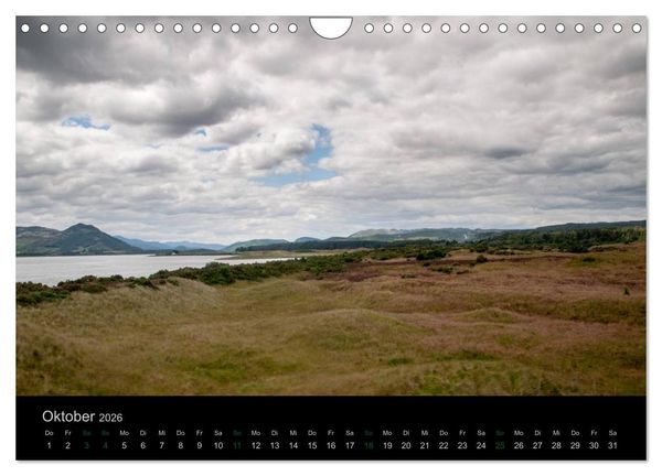Produktbild: Schottland Highlands und Ostk&uuml;ste (Wandkalender 2026 DIN A4 quer), CALVENDO Monatskalender