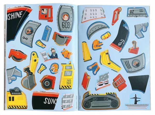 Produktbild: Mein bunter Puzzle-Sticker-Spa&szlig; - Fahrzeuge