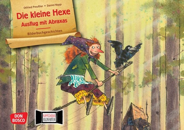 Die kleine Hexe. Ausflug mit Abraxas. Kamishibai Bildkartenset, Sonstige von Otfried Preußler, Don Bosco
