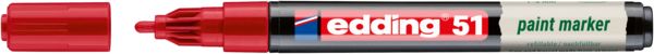 Produktbild: Edding 51 EcoLine 4-51-002 Lackmarker Rot 1 mm, 2mm