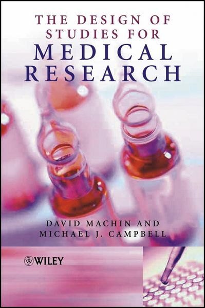 Produktbild: The Design of Studies for Medical Research