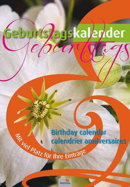Produktbild: GEBURTSTAGSKALENDER BLUMEN