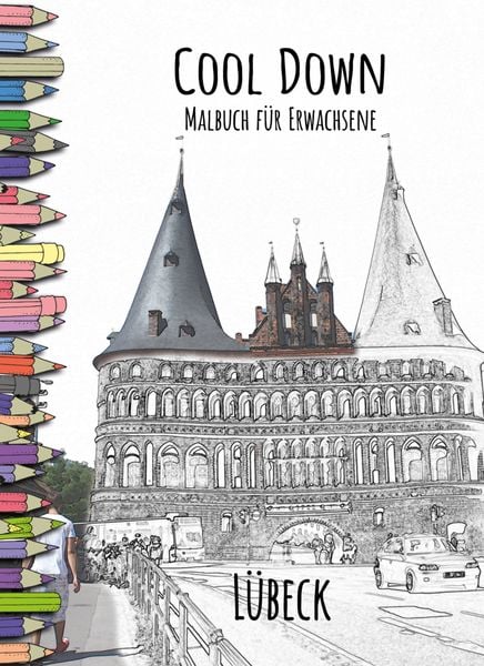 Produktbild: Cool Down | Malbuch f&uuml;r Erwachsene: L&uuml;beck