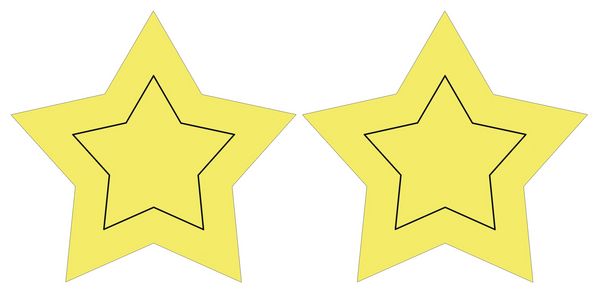 Produktbild: URSUS Twinkle Star, gelb
