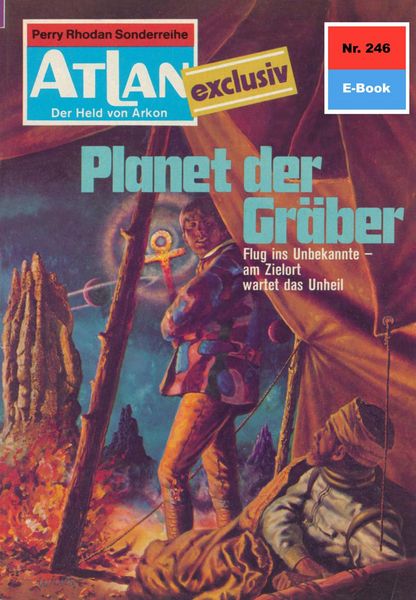 Produktbild: Atlan 246: Planet der Gr&auml;ber