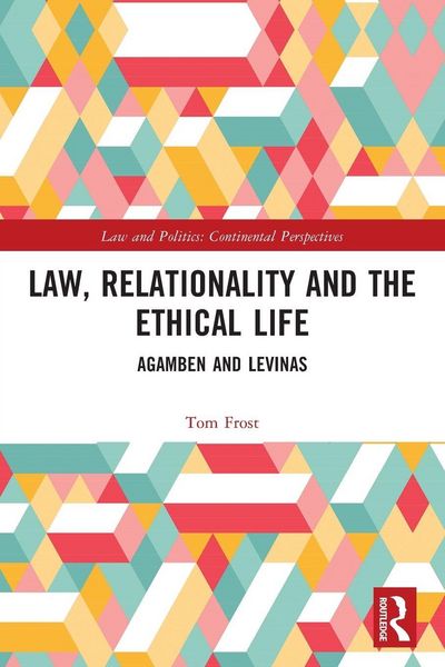 Produktbild: Law, Relationality and the Ethical Life