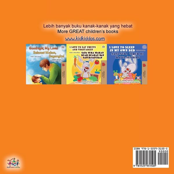Produktbild: I Love to Share (Malay English Bilingual Children's Book)