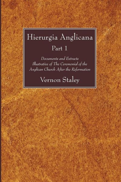 Produktbild: Hierurgia Anglicana, Part 1