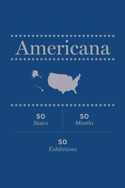 Produktbild: Americana: 50 States, 50 Months, 50 Exhibitions