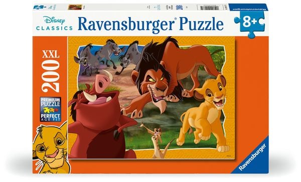 Produktbild: Kinderpuzzle 200 XXL Teile - Disney Der K&ouml;nig der L&ouml;wen - Hakuna Matata