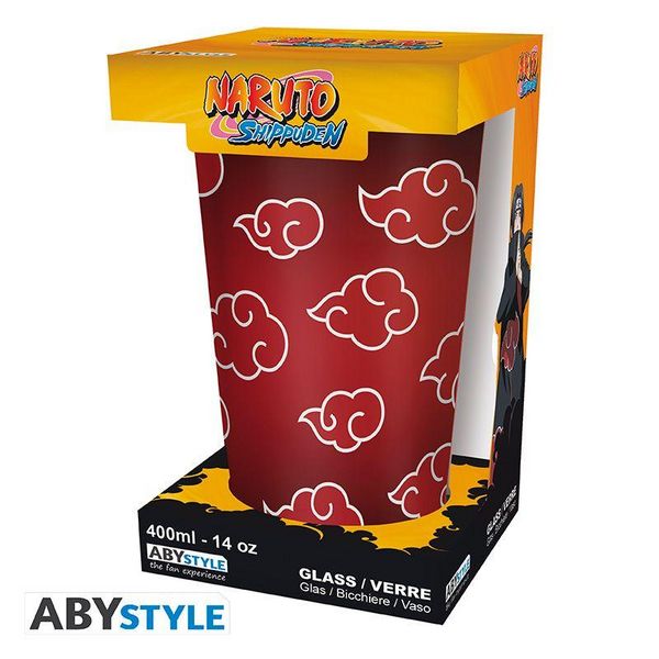 Produktbild: NARUTO SHIPPUDEN - Large Glass - 400ml - Akatsuki