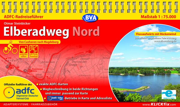 Produktbild: Steinbicker, O: ADFC-Radreisef&uuml;hrer Elberadweg Nord