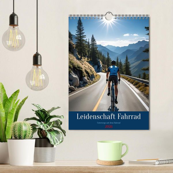 Produktbild: Leidenschaft Fahrrad (Wandkalender 2026 DIN A4 hoch), CALVENDO Monatskalender