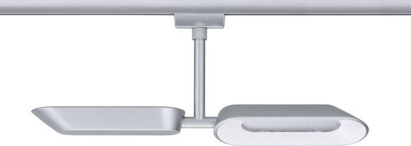 Produktbild: Paulmann Dipper Hochvolt-Schienensystem-Leuchte URail LED fest eingebaut 16 W LED Chrom (matt), Wei&szlig;