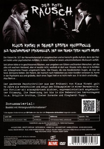 Produktbild: Edgar Wallace: Der rote Rausch - Das Geheimnis des roten Baumstammes (Neuauflage)