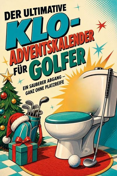 Produktbild: Der ultimative Klo-Adventskalender f&uuml;r Golfer