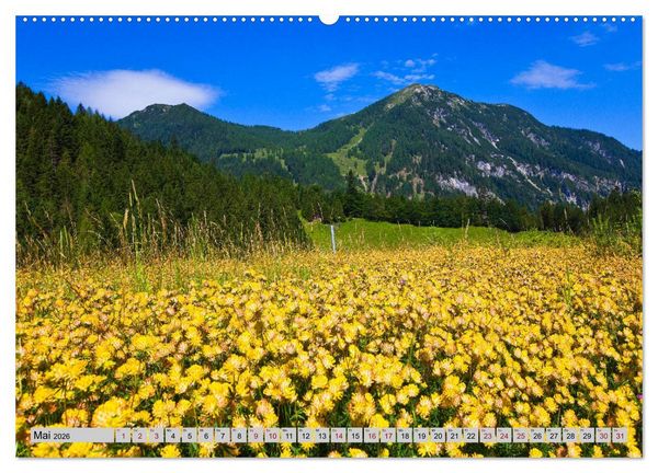 Produktbild: Herzliche Gr&uuml;&szlig;e aus Flachau (Wandkalender 2026 DIN A2 quer), CALVENDO Monatskalender