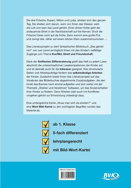 Produktbild: Literaturprojekt zu Das geh&ouml;rt mir!