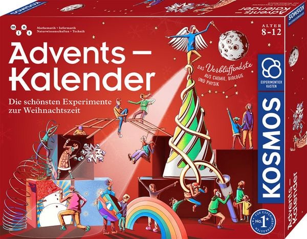 Produktbild: Adventskalender - Die sch&ouml;nsten Experimente zur Weihnachtszeit