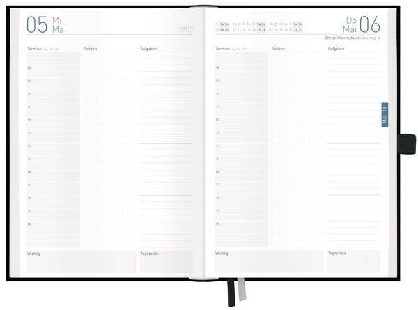Produktbild: Organizer Day by Day A5 2027
