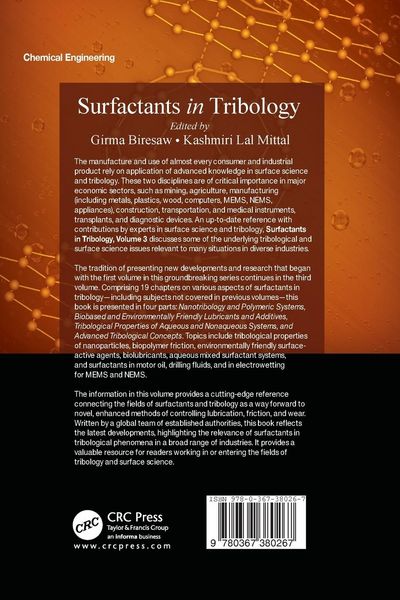 Produktbild: Surfactants in Tribology, Volume 3