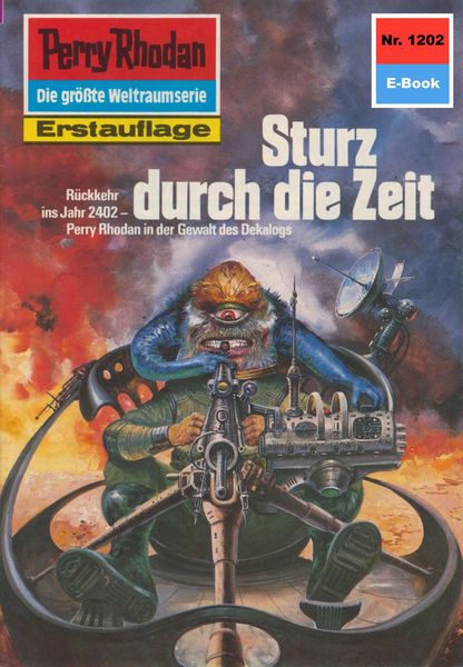 Produktbild: Perry Rhodan 1202: Sturz durch die Zeit