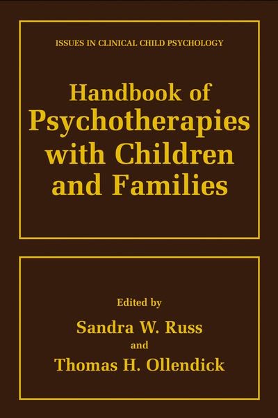 Produktbild: Handbook of Psychotherapies with Children and Families