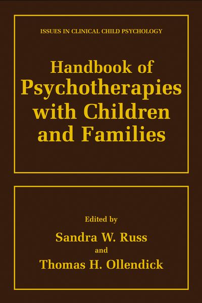 Produktbild: Handbook of Psychotherapies with Children and Families