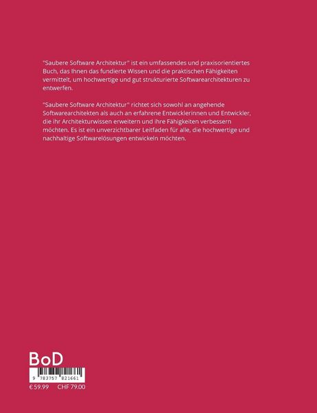 Produktbild: Saubere Software Architektur
