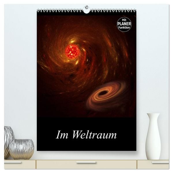 Produktbild: Im Weltraum (hochwertiger Premium Wandkalender 2026 DIN A2 hoch), Kunstdruck in Hochglanz