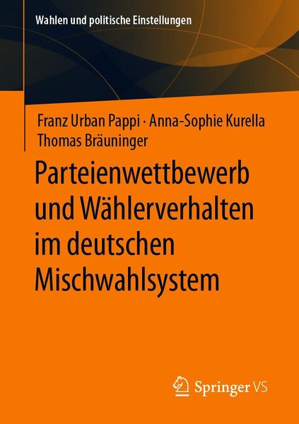 Produktbild: Parteienwettbewerb und W&auml;hlerverhalten im deutschen Mischwahlsystem