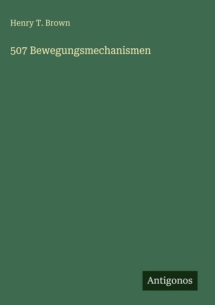 Produktbild: 507 Bewegungsmechanismen